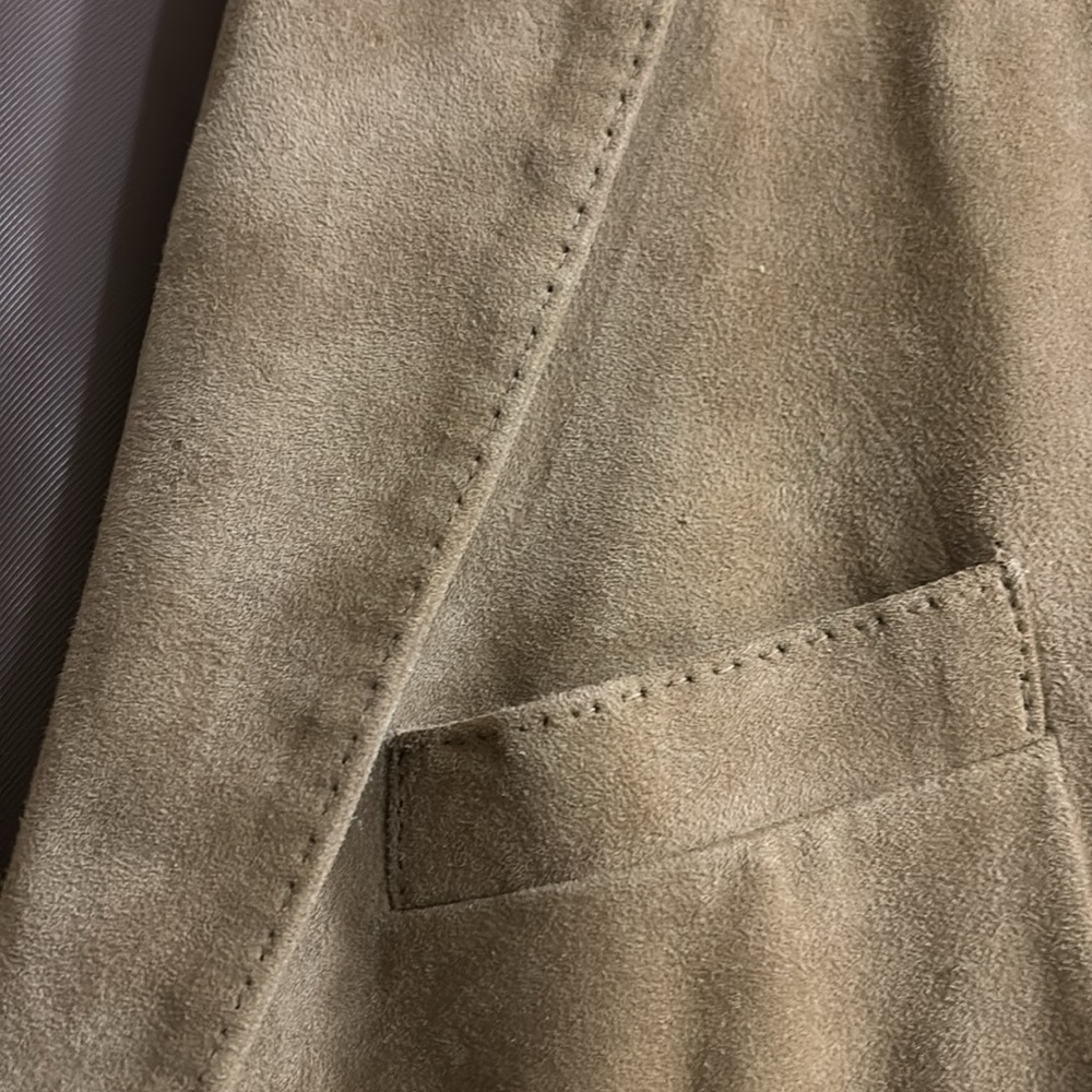 Men’s sports coat.  Tan.    38  regular - Picture 2 of 6